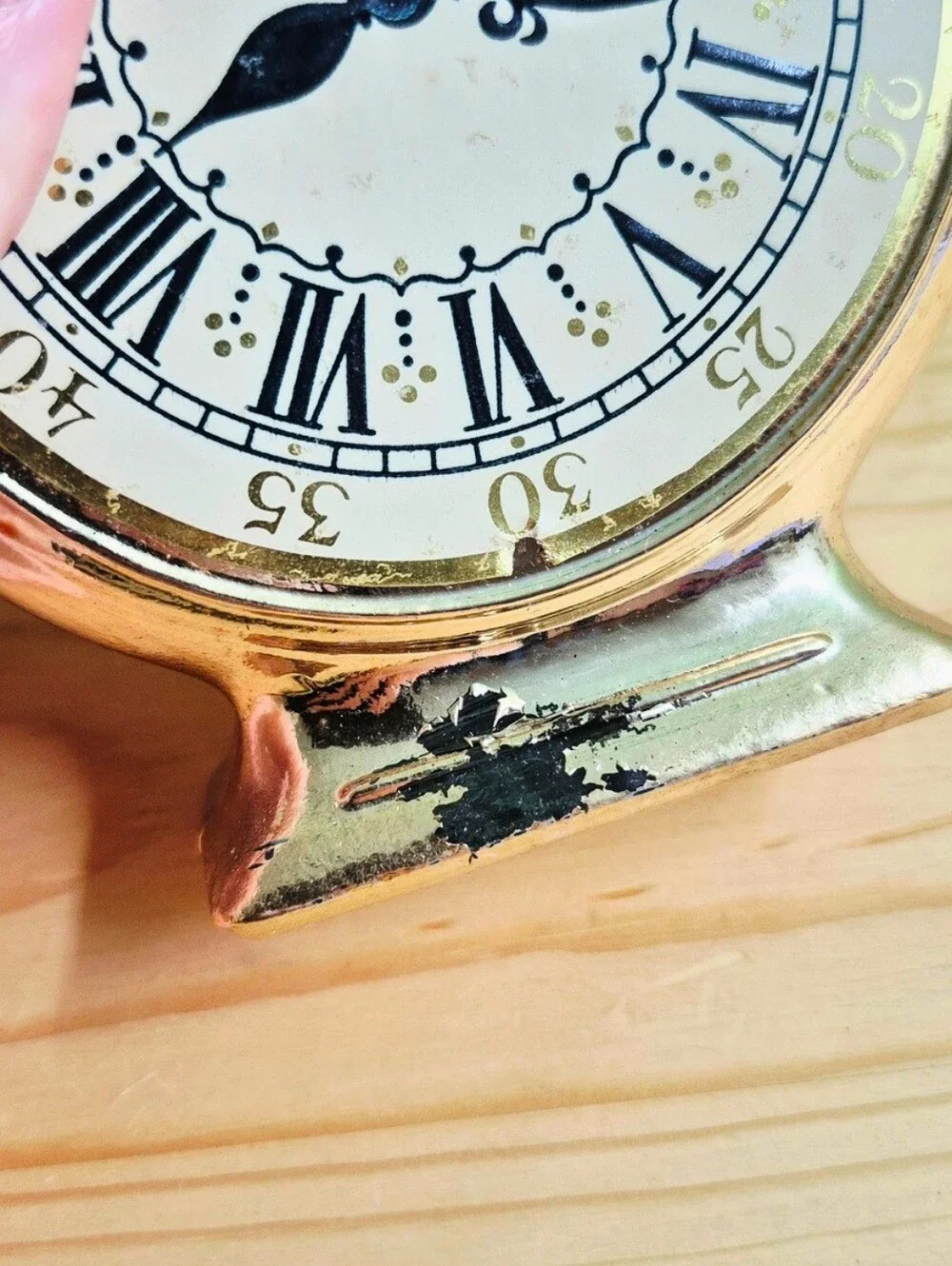 Vintage Avon Daylight Shaving Time Pocket Watch Decanter with Original Box